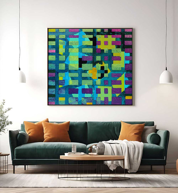 GARDEN WALL , PATTERN ART PRINTS