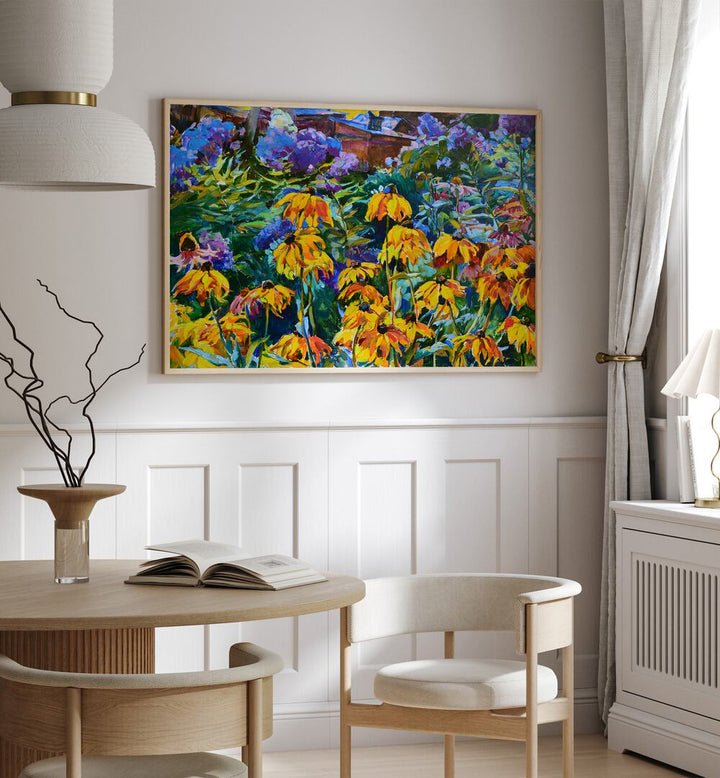 Vibrant GARDEN, FLORAL FLOWER PAINTINGS bring color to your space, enhancing any room with nature's beauty.