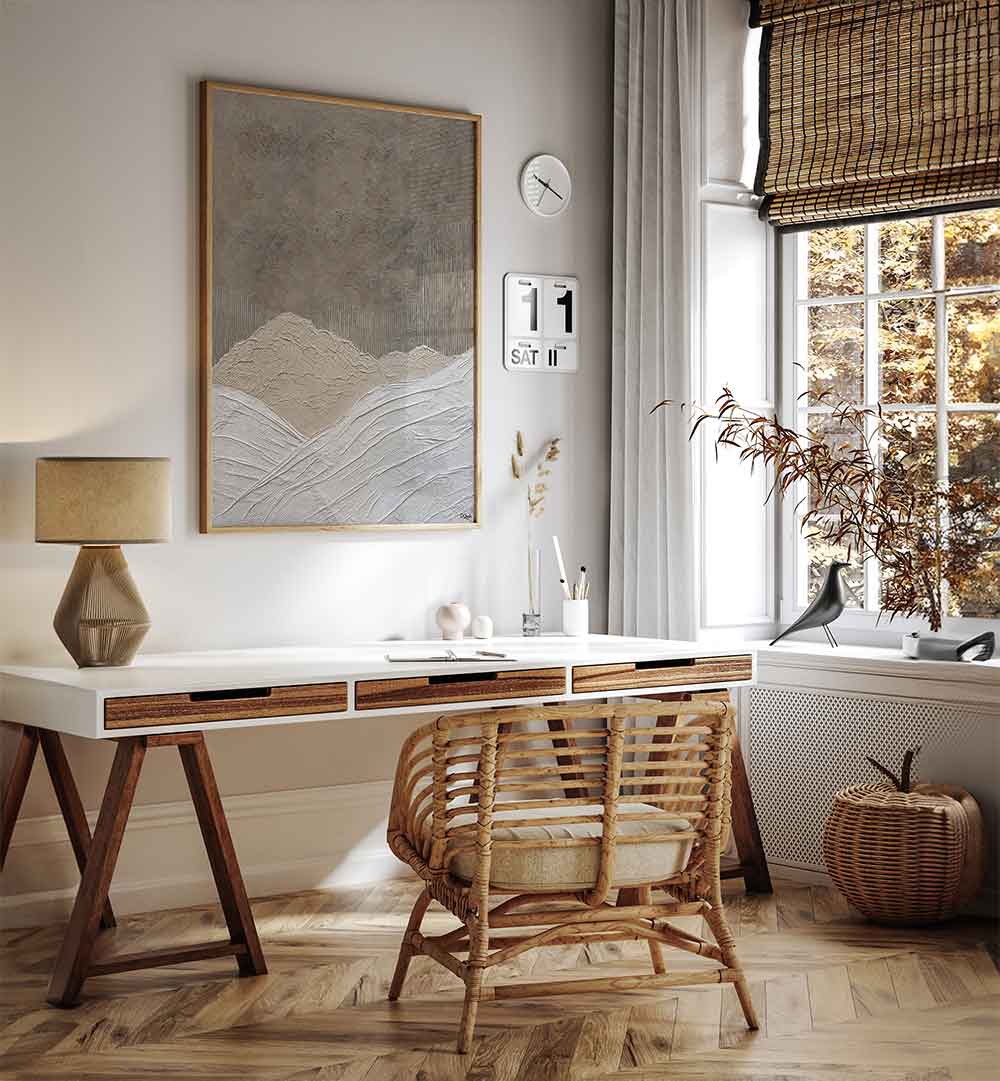 GENTLE WAVES , ABSTRACT PAINTINGS