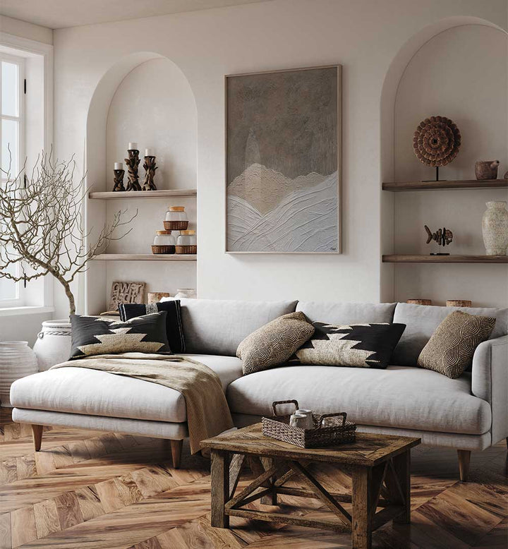 GENTLE WAVES , ABSTRACT PAINTINGS