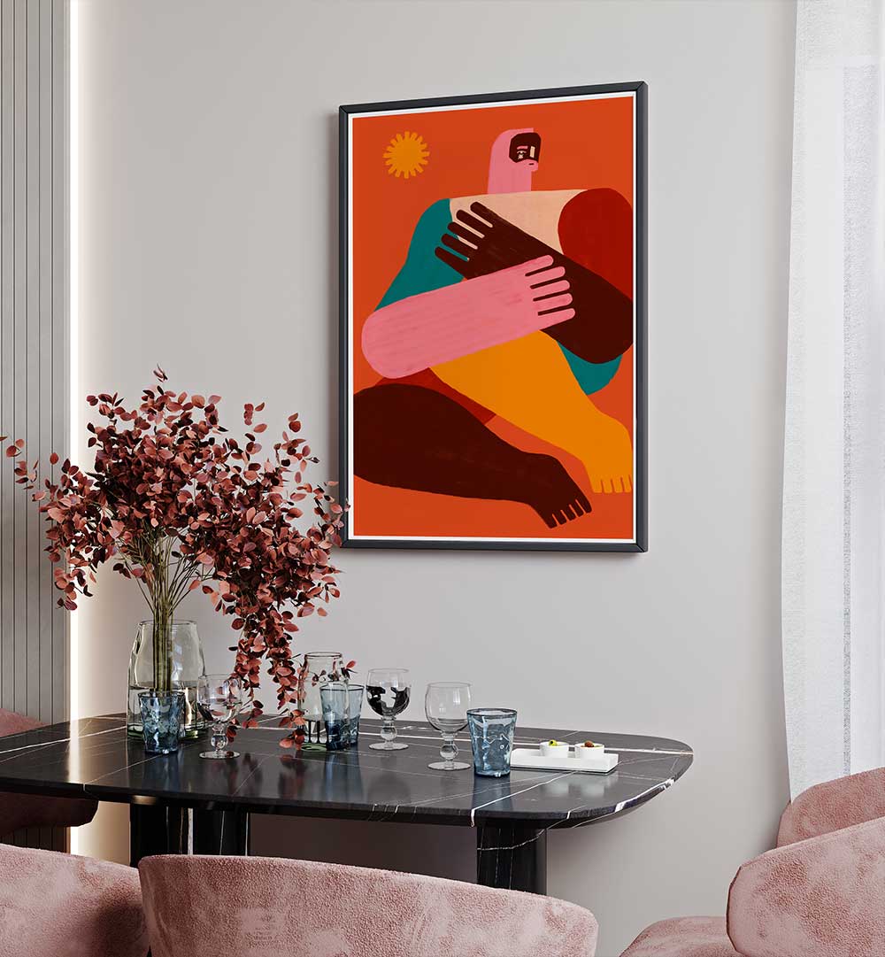 GEOMETRIC SHAPES AND HUMAN FIGURES , PORTRAITS & FIGURATIVE ILLUSTRATIONS