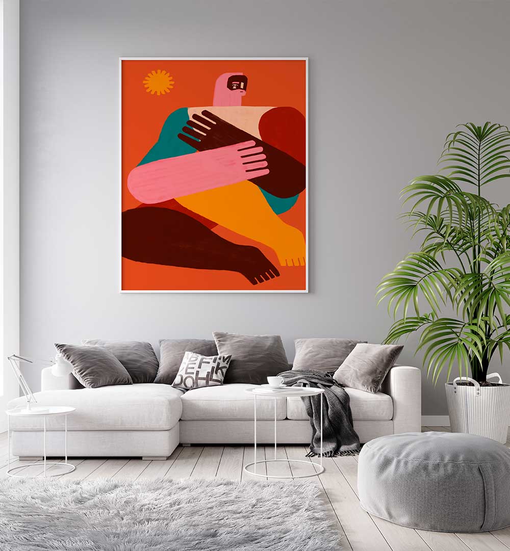 GEOMETRIC SHAPES AND HUMAN FIGURES , PORTRAITS & FIGURATIVE ILLUSTRATIONS