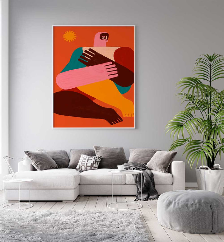 GEOMETRIC SHAPES AND HUMAN FIGURES , PORTRAITS & FIGURATIVE ILLUSTRATIONS