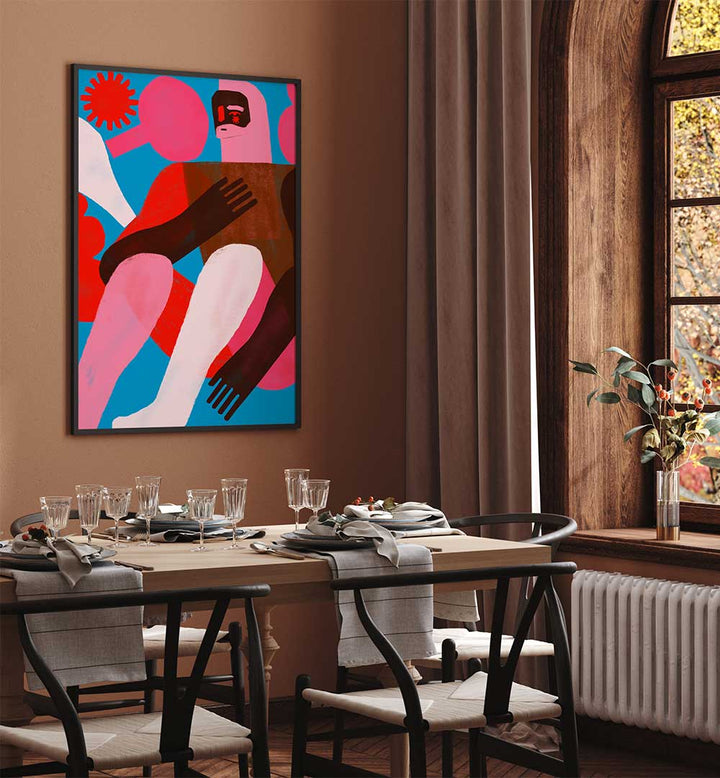 GEOMETRIC SHAPES AND HUMAN FIGURES II , PORTRAITS & FIGURATIVE ILLUSTRATIONS