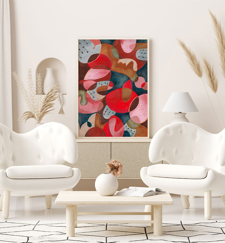 Geometrical Shapes Art Print by Caroline Bonne Müller