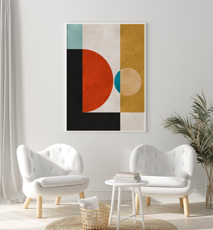 GEOMETRIC HARMONY I , GEOMETRIC ART PRINTS