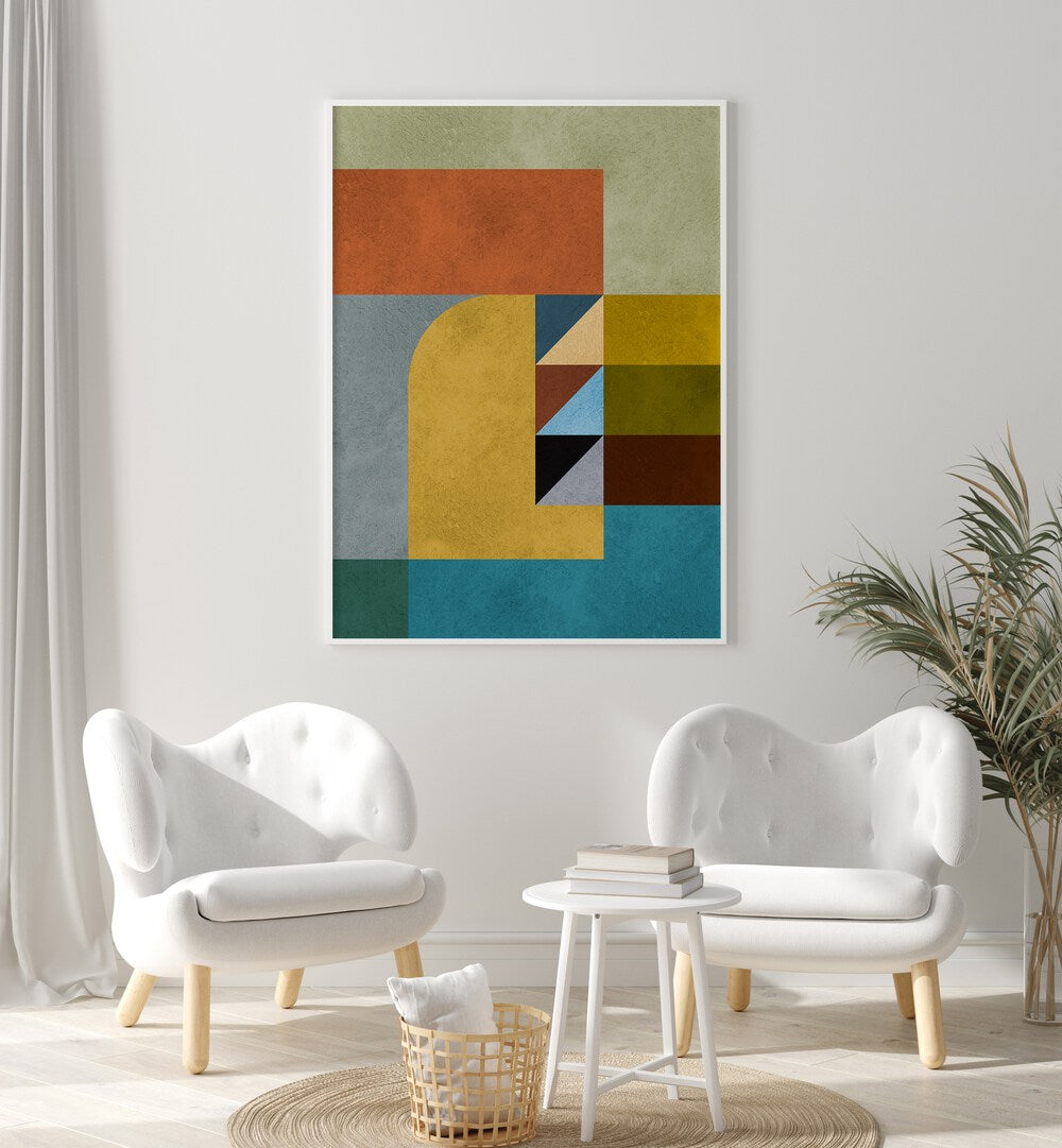 GEOMETRIC HARMONY II , GEOMETRIC ART PRINTS