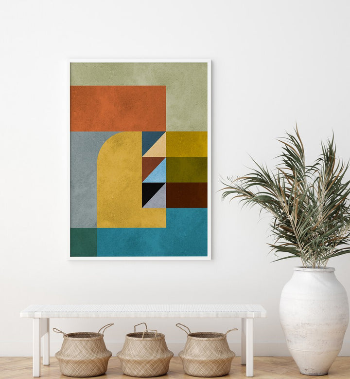 GEOMETRIC HARMONY II , GEOMETRIC ART PRINTS