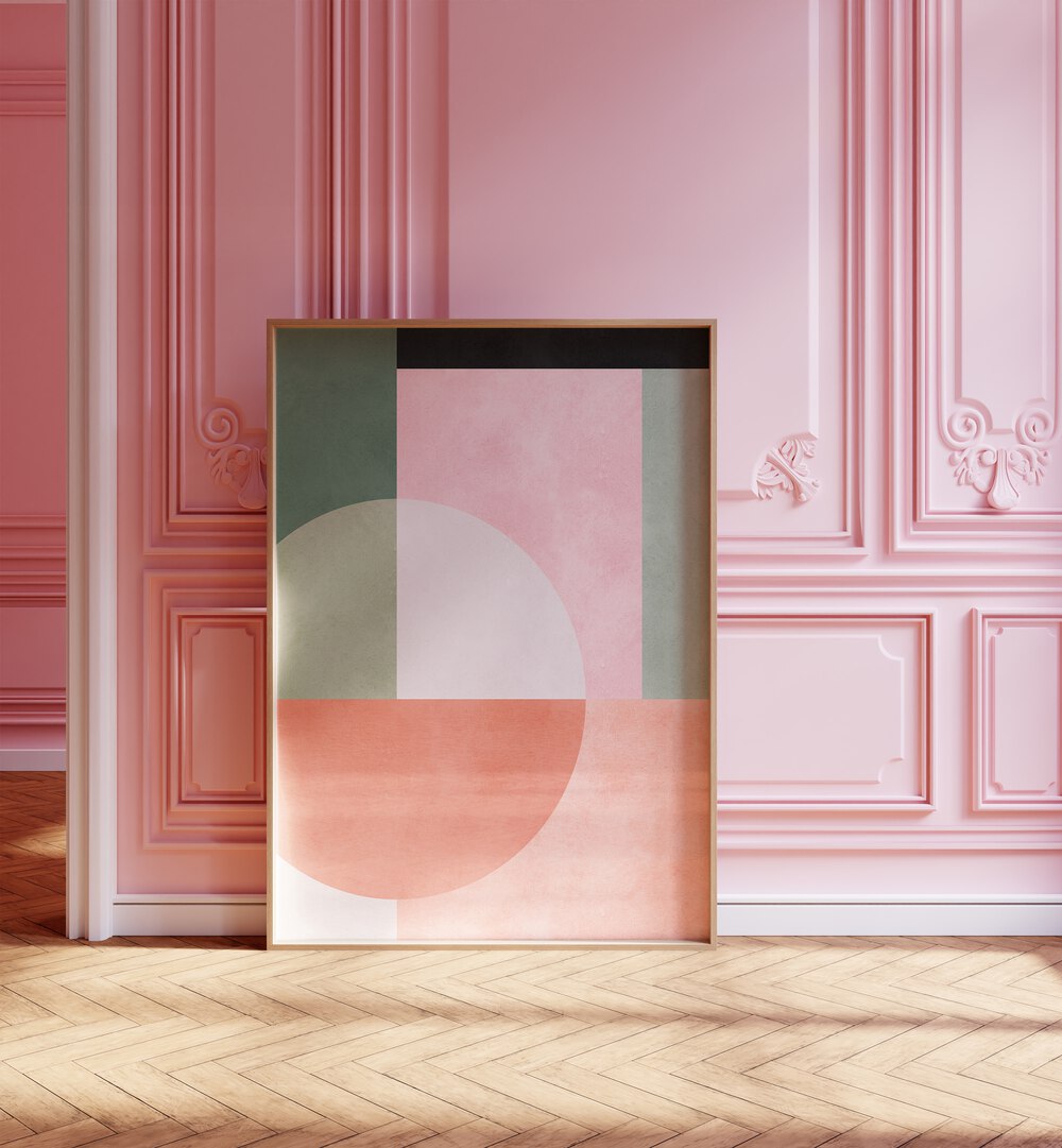 GEOMETRIC HARMONY III , GEOMETRIC ART PRINTS