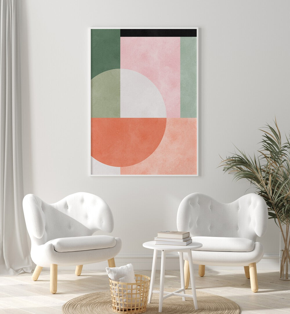 GEOMETRIC HARMONY III , GEOMETRIC ART PRINTS
