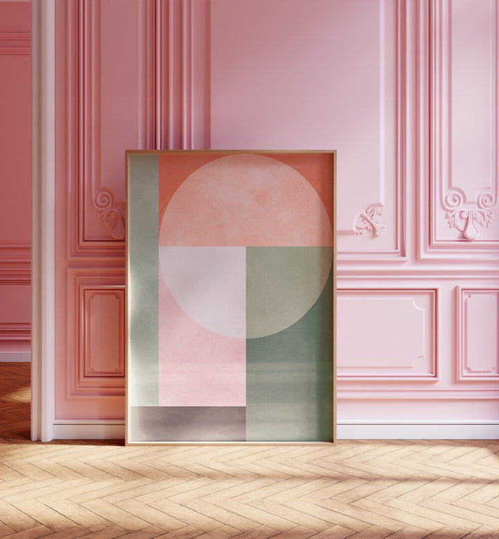 GEOMETRIC HARMONY IV , GEOMETRIC ART PRINTS