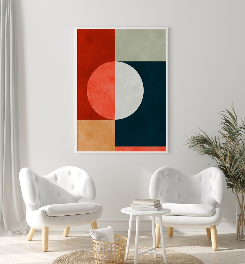 GEOMETRIC HARMONY V , GEOMETRIC ART PRINTS