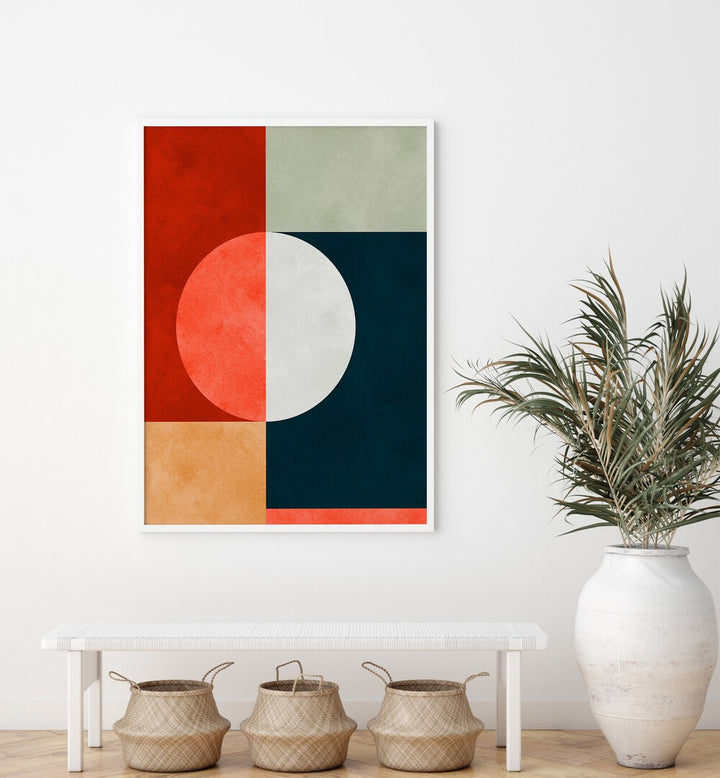 GEOMETRIC HARMONY V , GEOMETRIC ART PRINTS