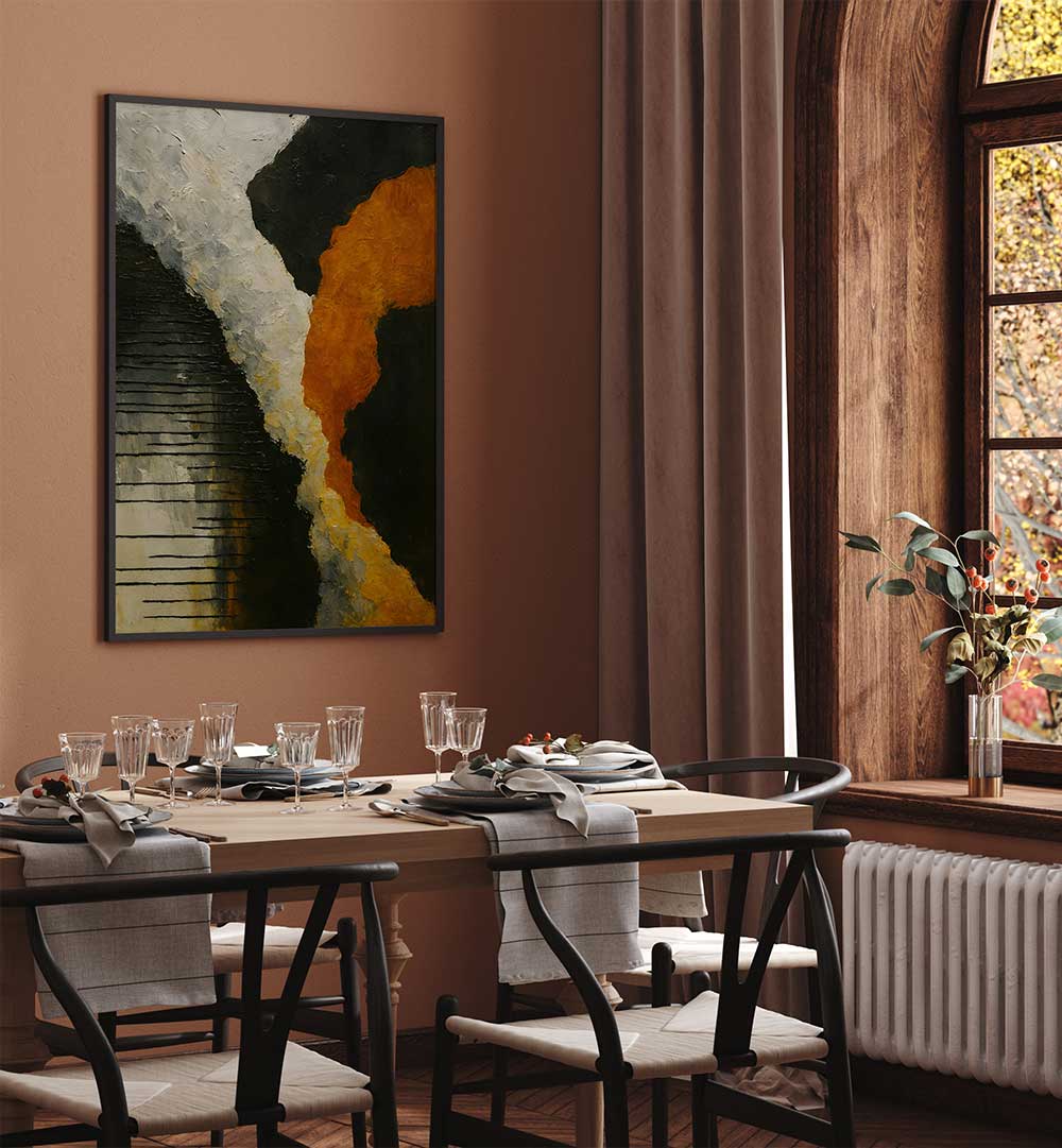 GEOMETRY OF THE UNSEEN , EXPRESSIONISM PAINTINGS