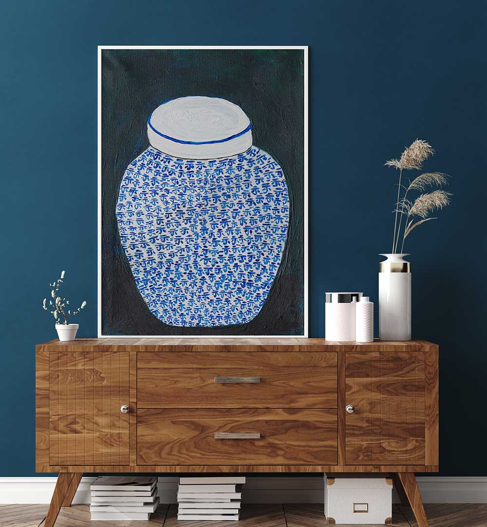 Stylish GINGER JAR KITCHEN POSTERS enhance your kitchen decor, celebrating culinary art and food aesthetics.