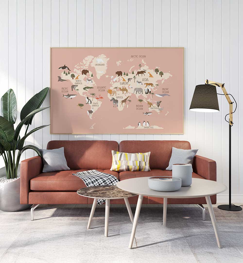 GLOBAL WILDLIFE GUIDE , KIDS ROOM PAINTINGS