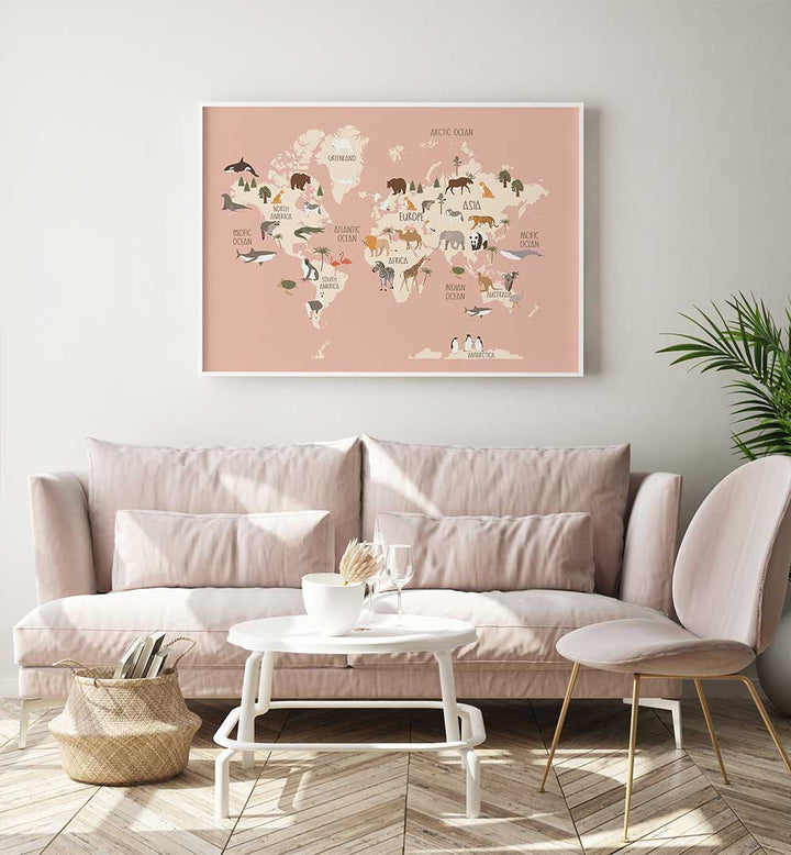 GLOBAL WILDLIFE GUIDE , KIDS ROOM PAINTINGS