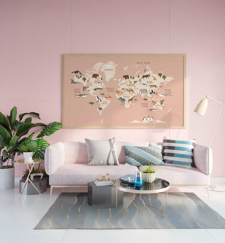 GLOBAL WILDLIFE GUIDE , KIDS ROOM PAINTINGS