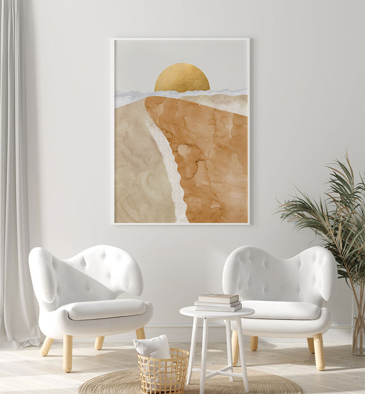 GOLD SAND DUNE , LANDSCAPE PAINTINGS