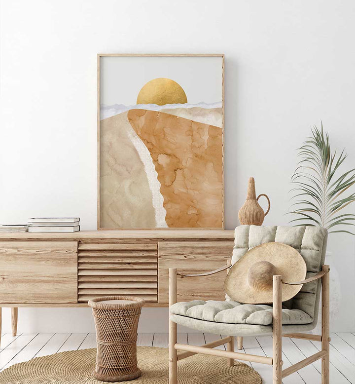 GOLD SAND DUNE , LANDSCAPE PAINTINGS