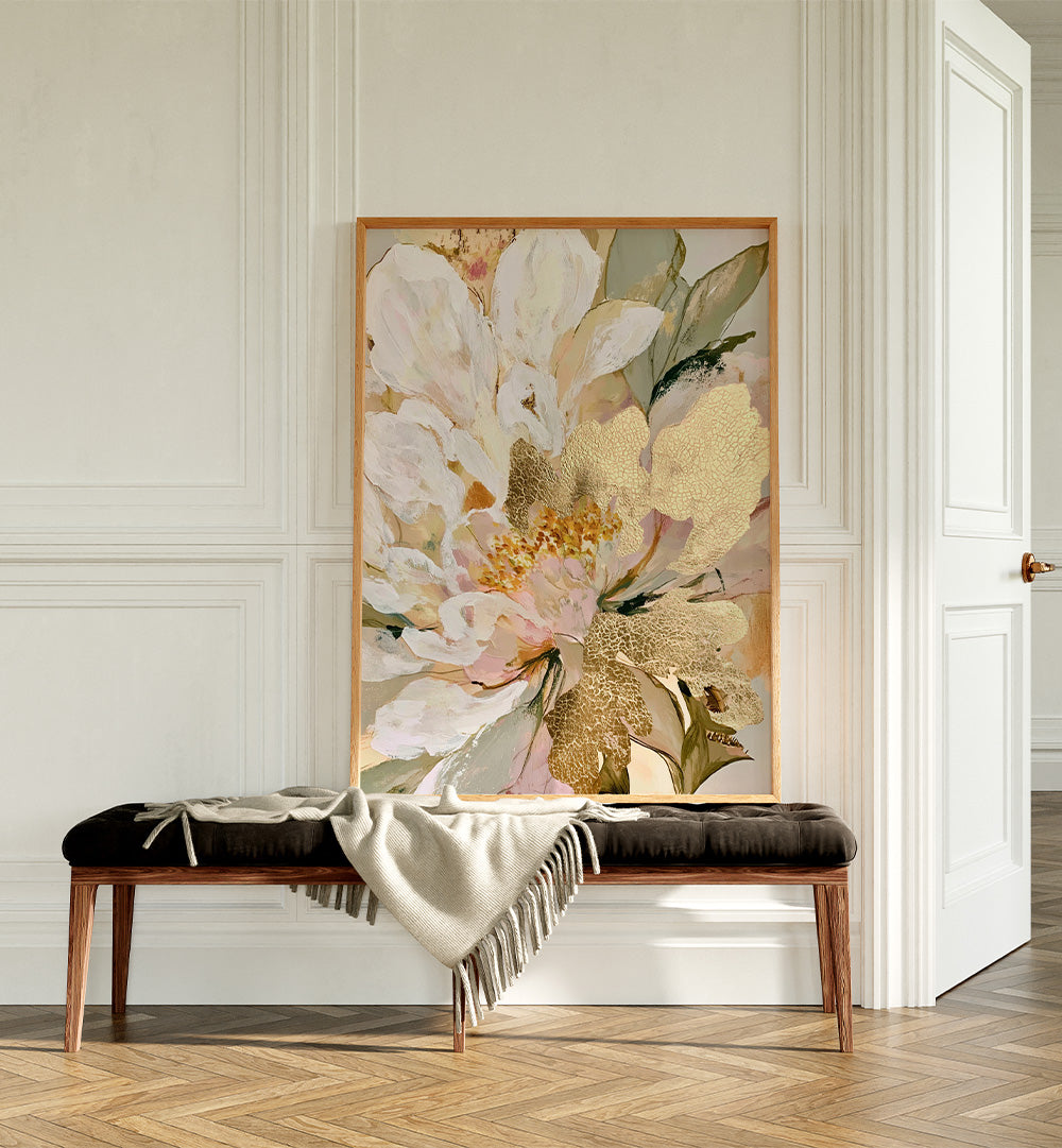 GOLDEN ABSTRACT BLOOM