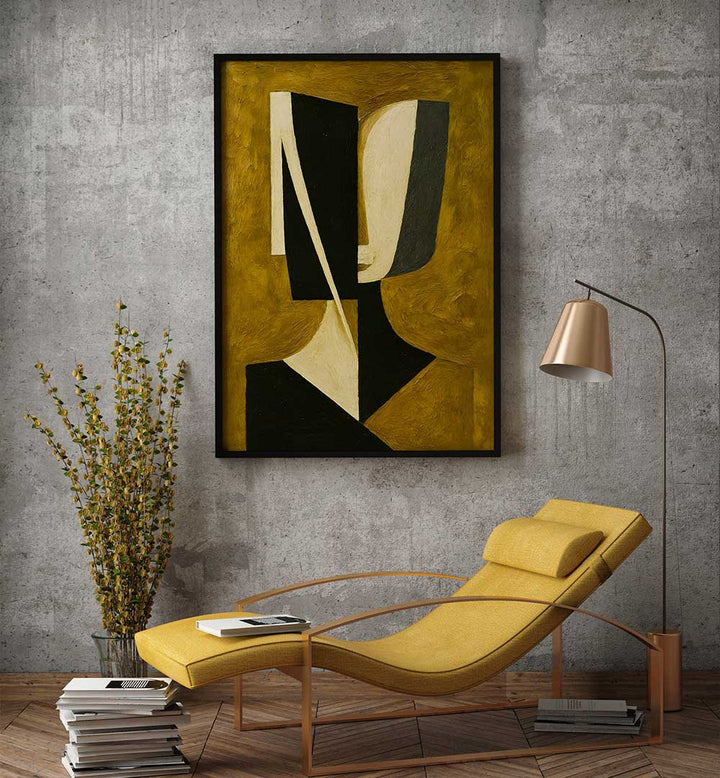 GOLDEN FRAGMENT , EXPRESSIONISM PAINTINGS