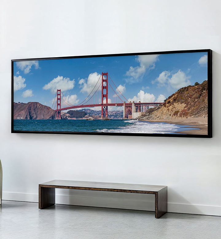 GOLDEN GATE BRIDGE  , PANORAMIC ART