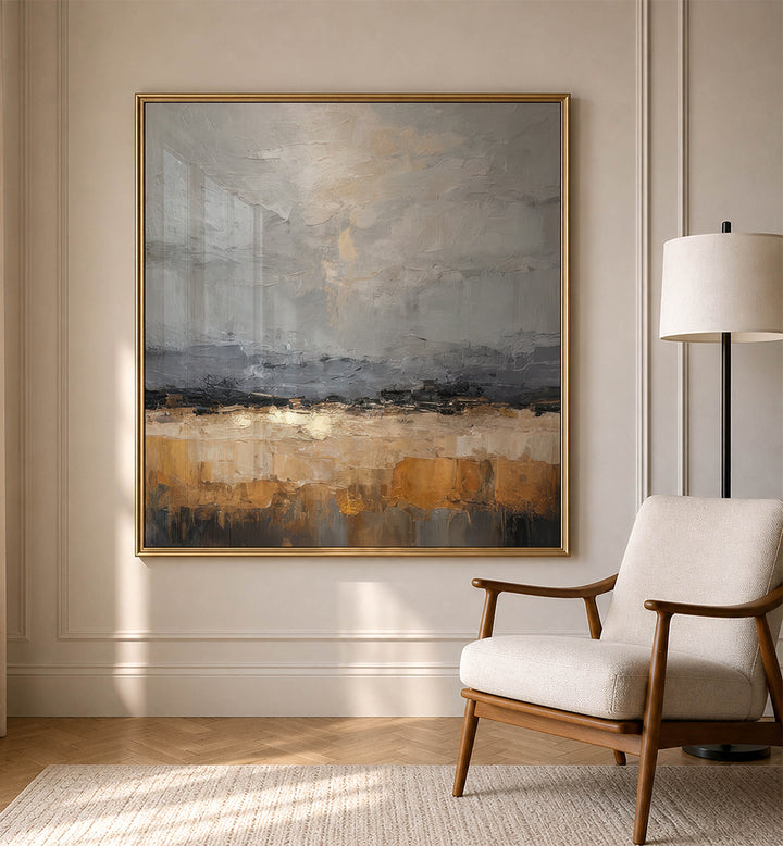 GOLDEN HORIZON ABSTRACT X