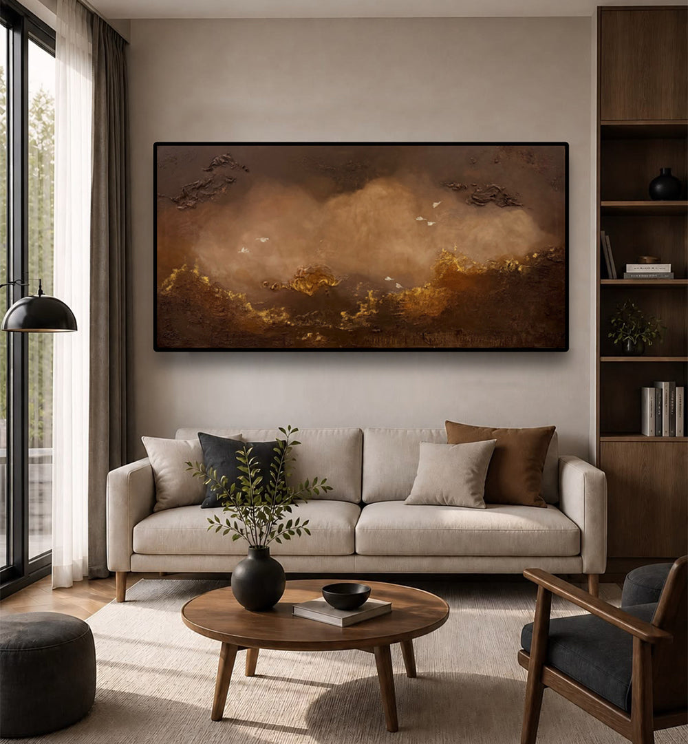 GOLDEN HOUR , HANDMADE ARTWORKS