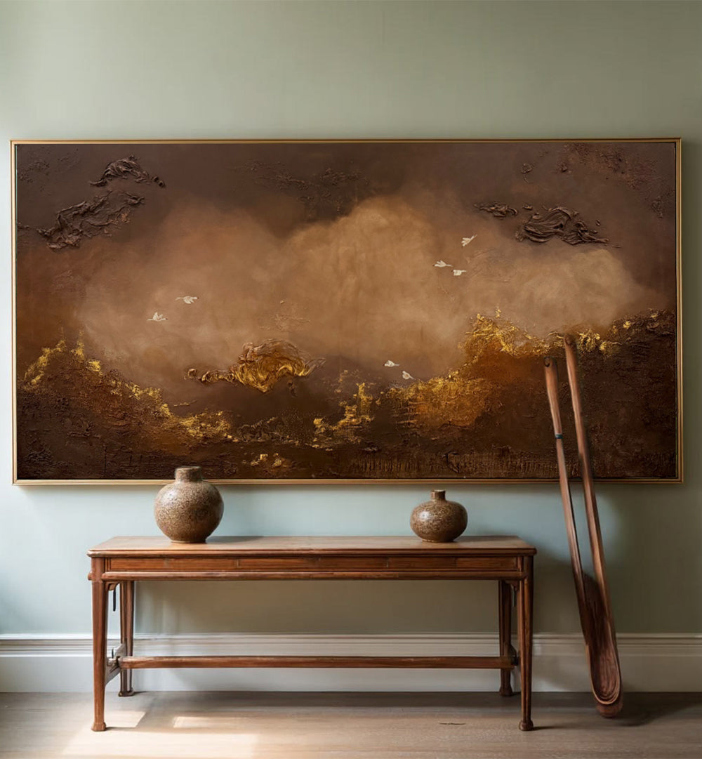 GOLDEN HOUR , HANDMADE ARTWORKS