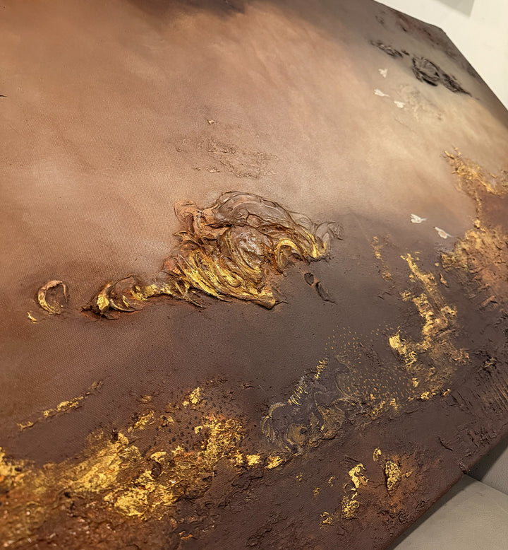 GOLDEN HOUR , HANDMADE ARTWORKS