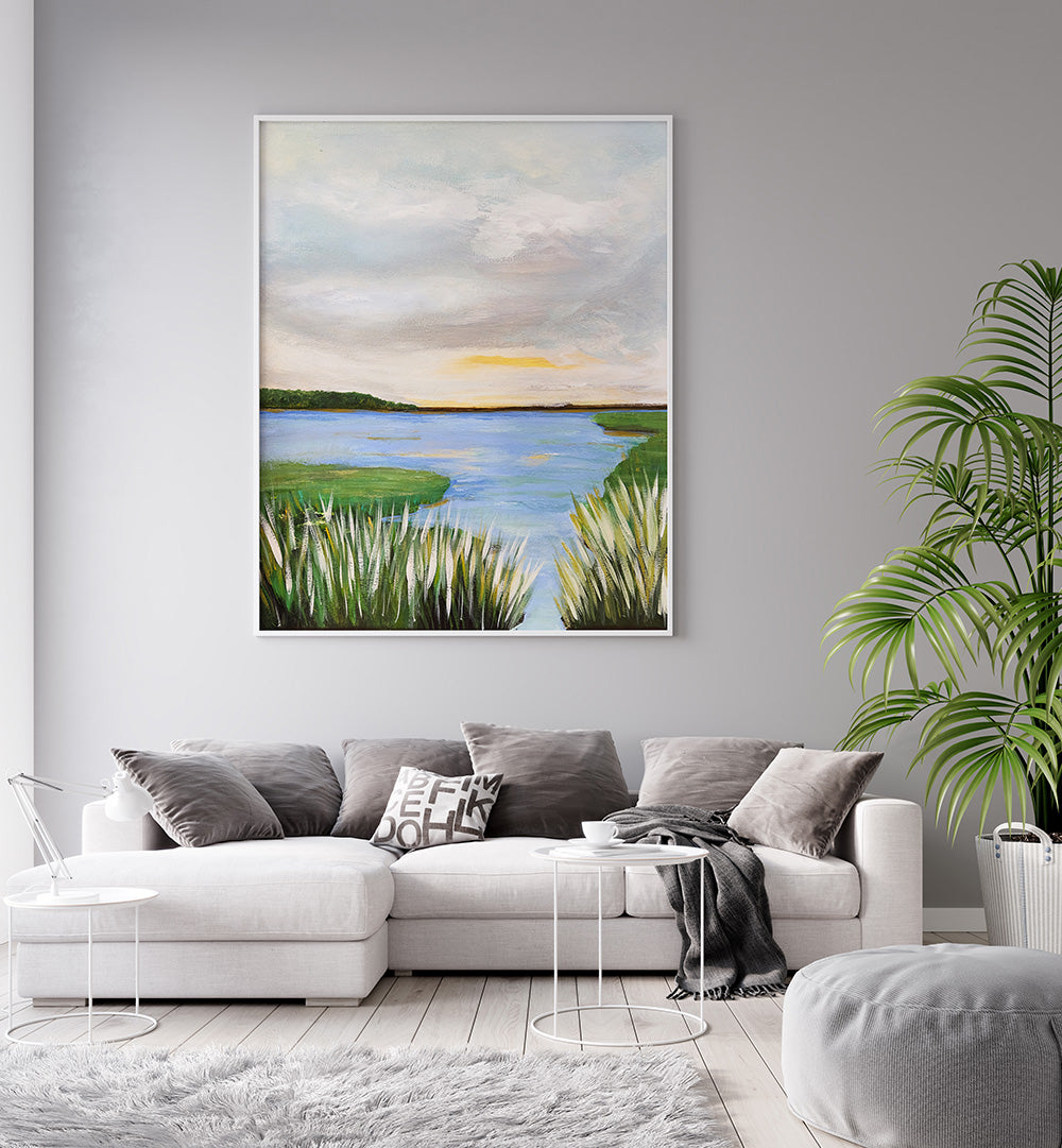 GOLDEN MARSH SUNRISE