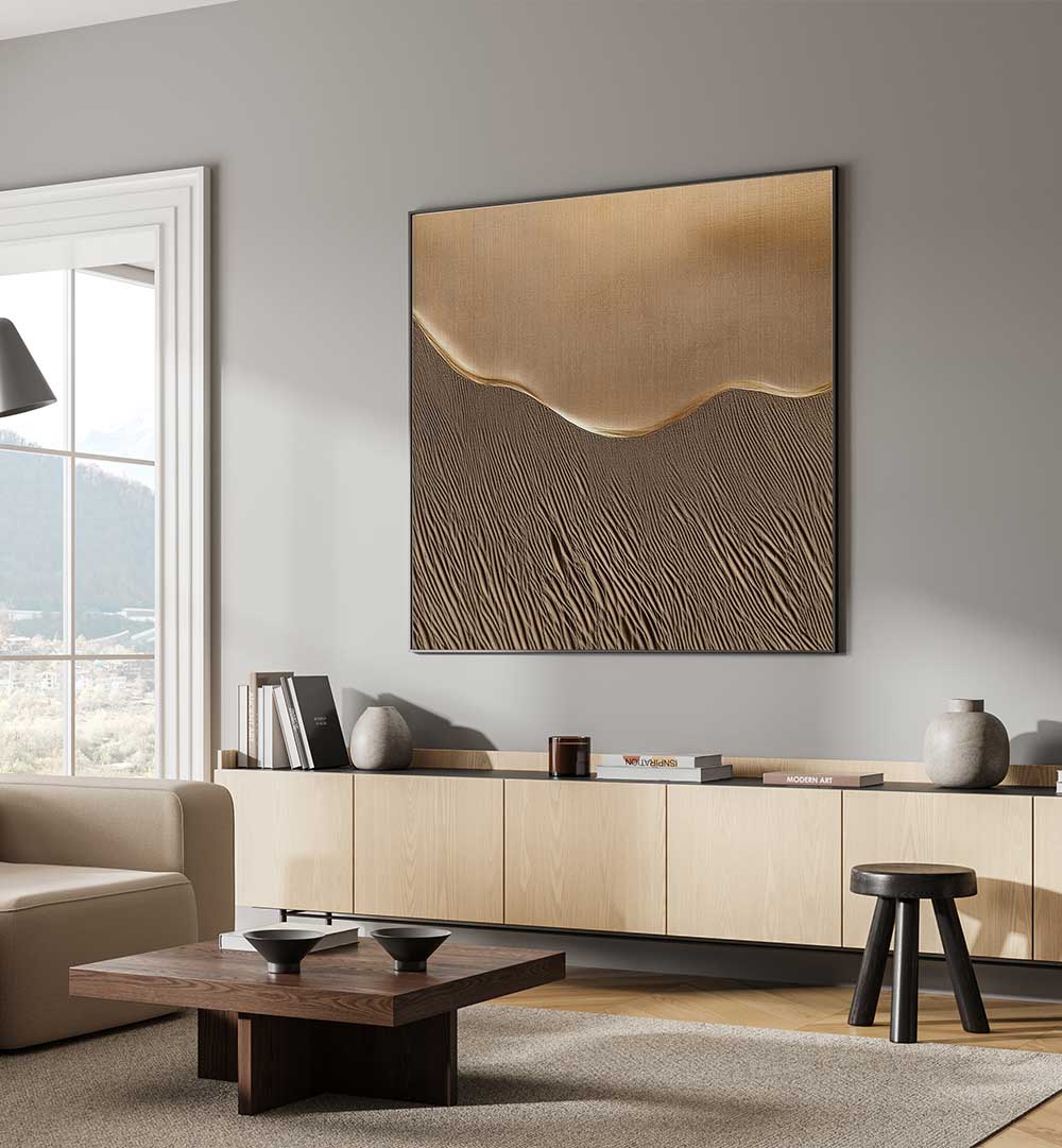 GOLDEN ROUTE II , ABSTRACT PAINTINGS