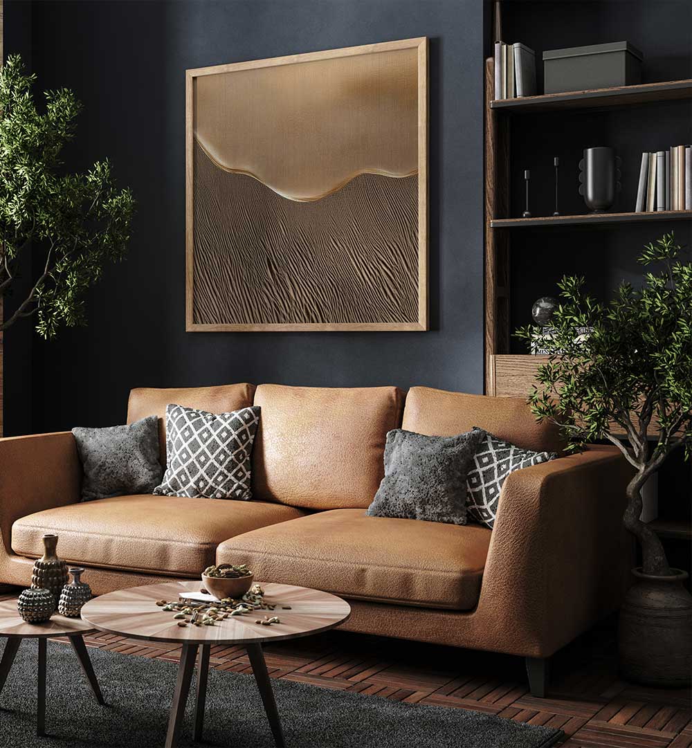 GOLDEN ROUTE II , ABSTRACT PAINTINGS