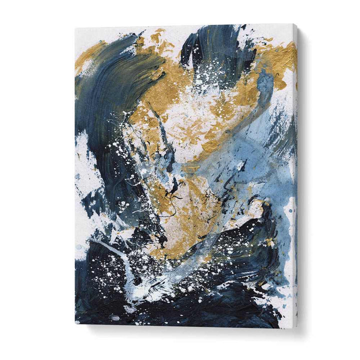 Golden Sea By Dan Hob day Abstract Art Artwork in Gallery Wrap