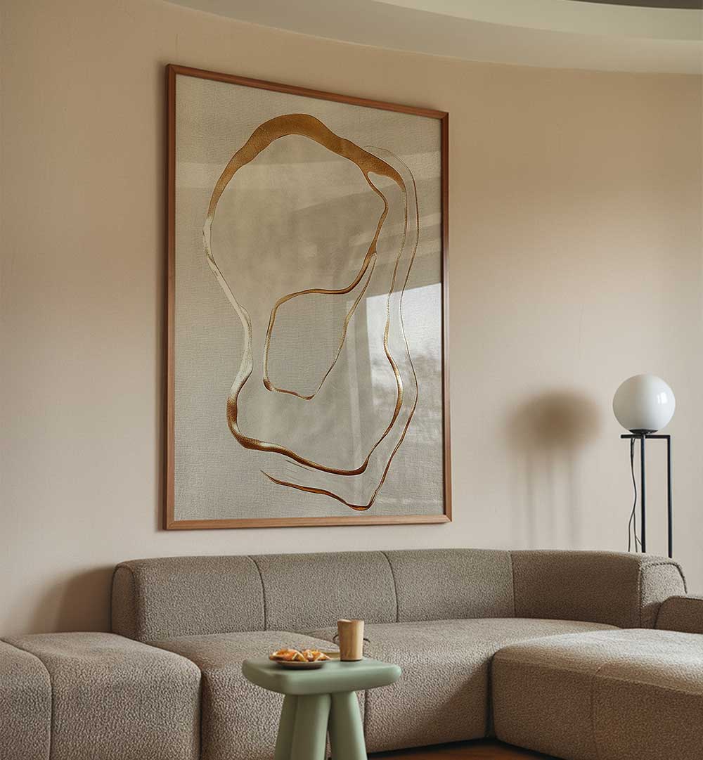 GOLDEN WHISPERS , ABSTRACT PAINTINGS