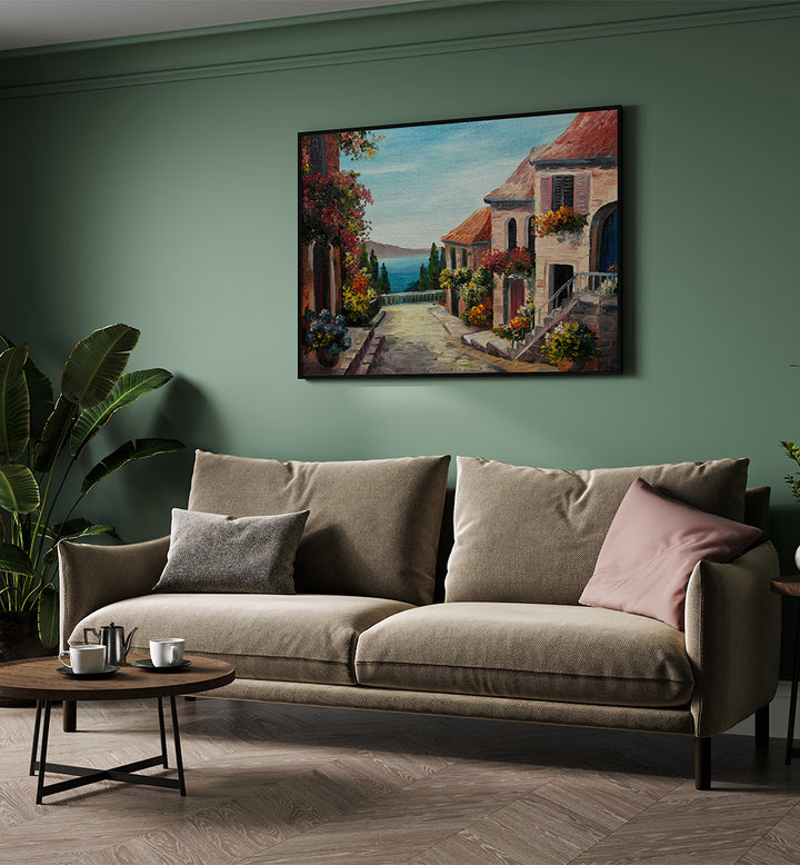 GOLDEN HOUR REMNANTS , VINTAGE EUROPEAN PAINTINGS