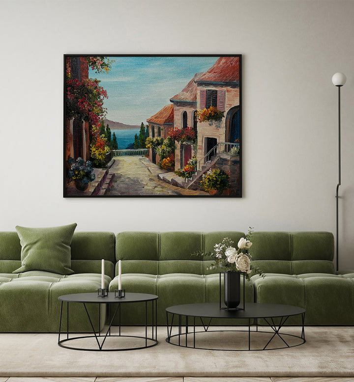 GOLDEN HOUR REMNANTS , VINTAGE EUROPEAN PAINTINGS