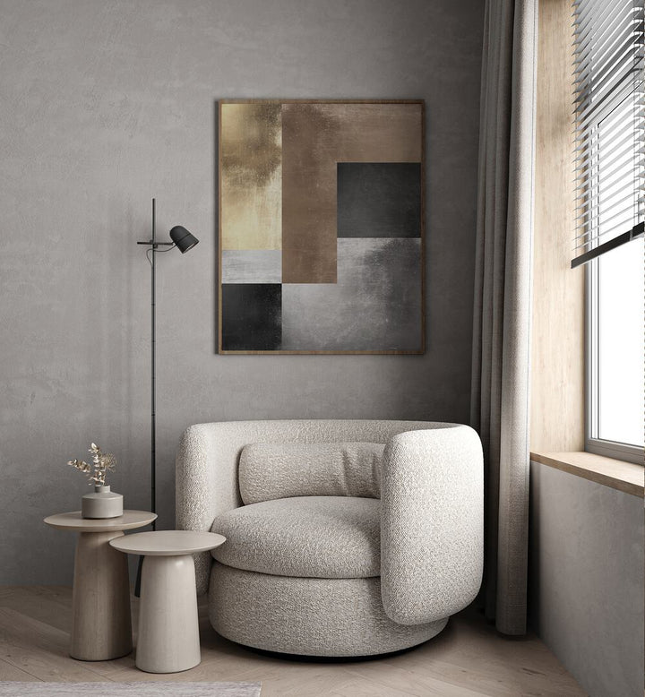 GOLD TEXTURES IV , GEOMETRIC ART PRINTS