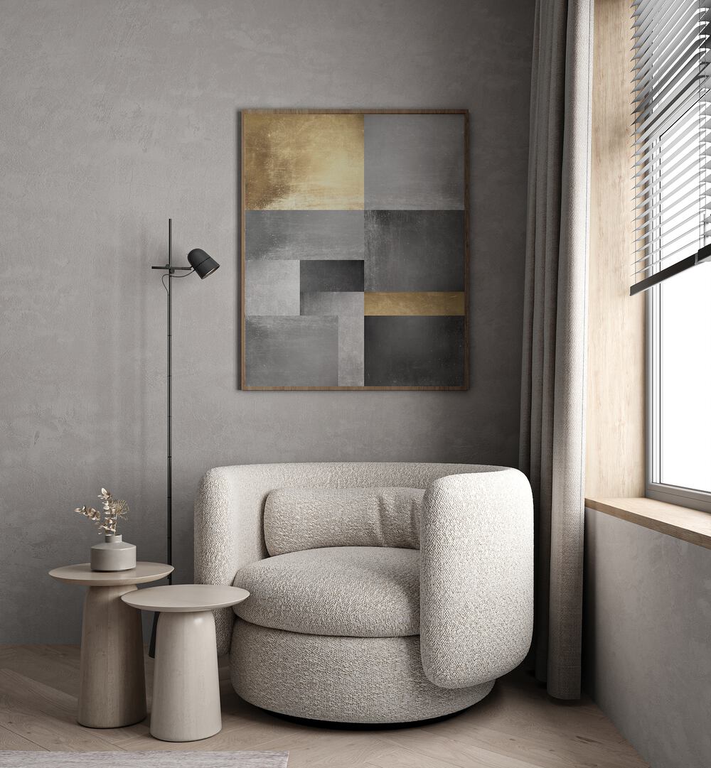 GOLD TEXTURES V , GEOMETRIC ART PRINTS