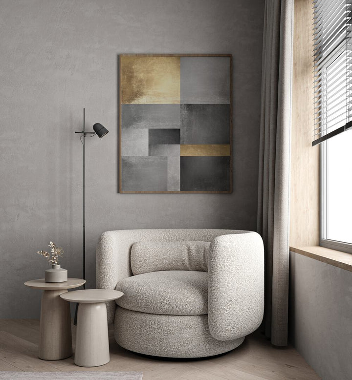 GOLD TEXTURES V , GEOMETRIC ART PRINTS