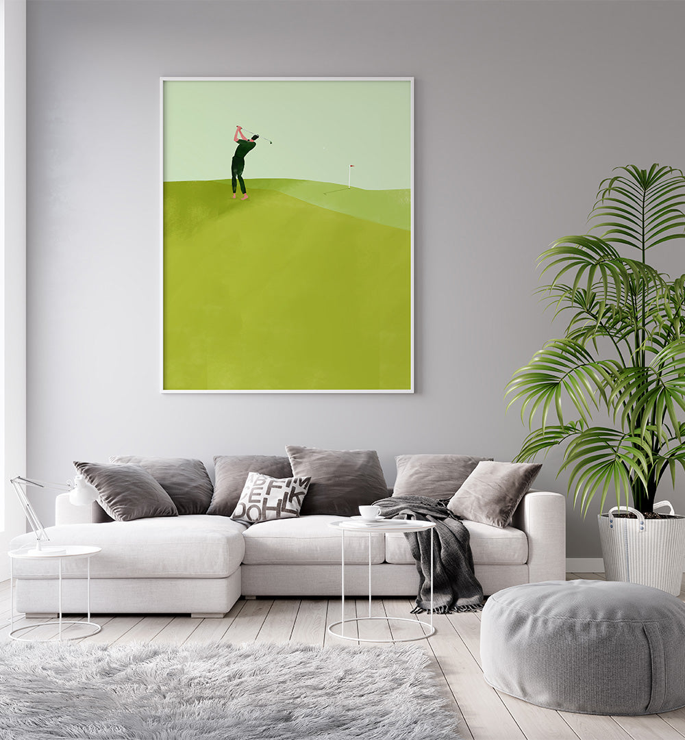 GOLFER'S GREEN SWING