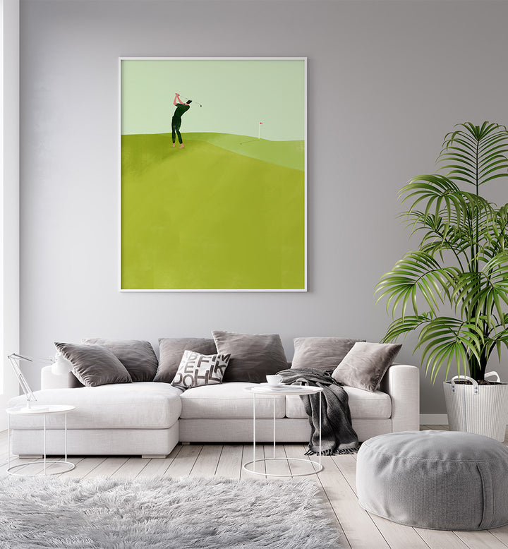 GOLFER'S GREEN SWING