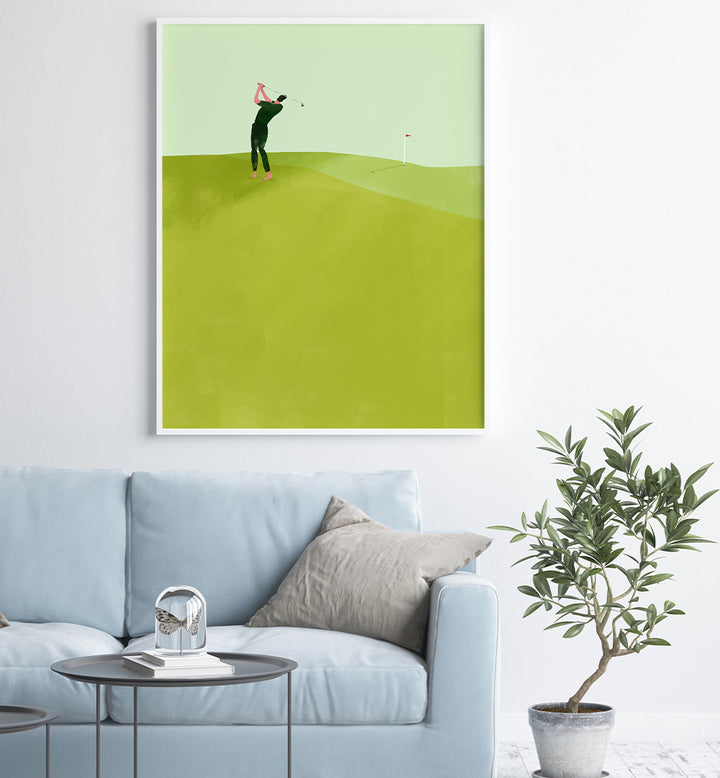 GOLFER'S GREEN SWING