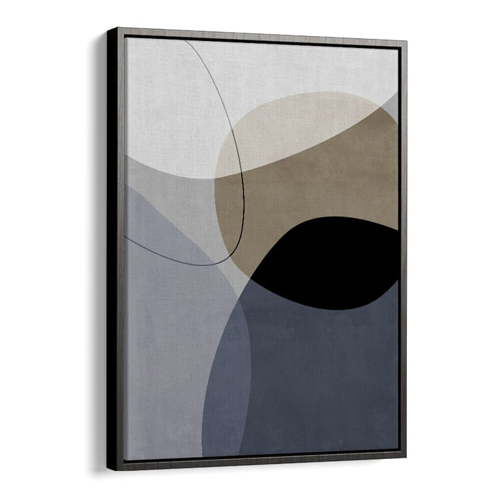 Graphic Mirage By Mareike Bohmer Abstract Art Artwork in Black Floater Frame
