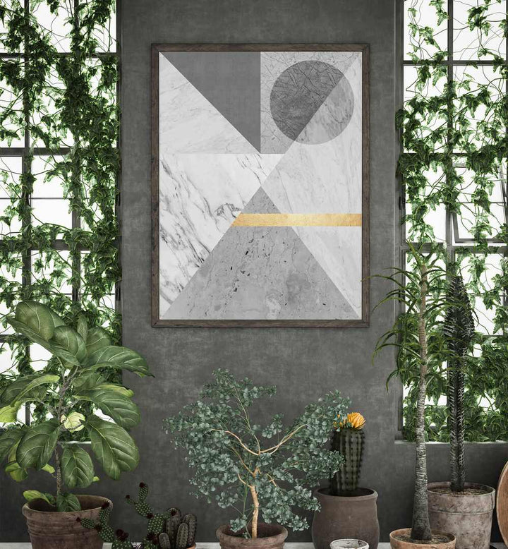 GRAY TEXTURES II , GEOMETRIC ART PRINTS