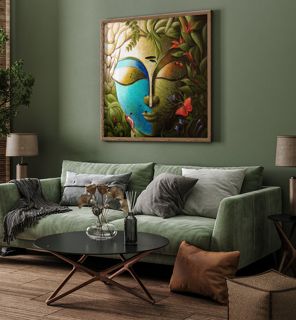 GREEN GOD BUDDHA