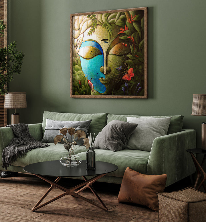 GREEN GOD BUDDHA