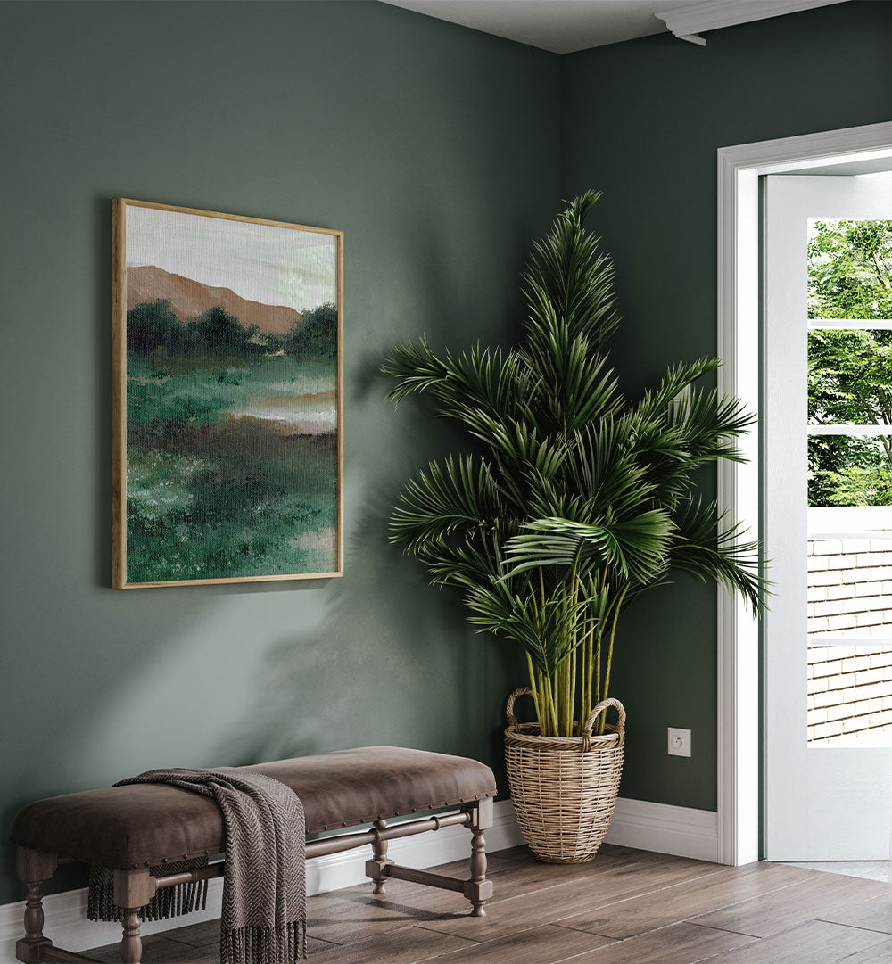 GREEN LAND , LANDSCAPE PAINTINGS