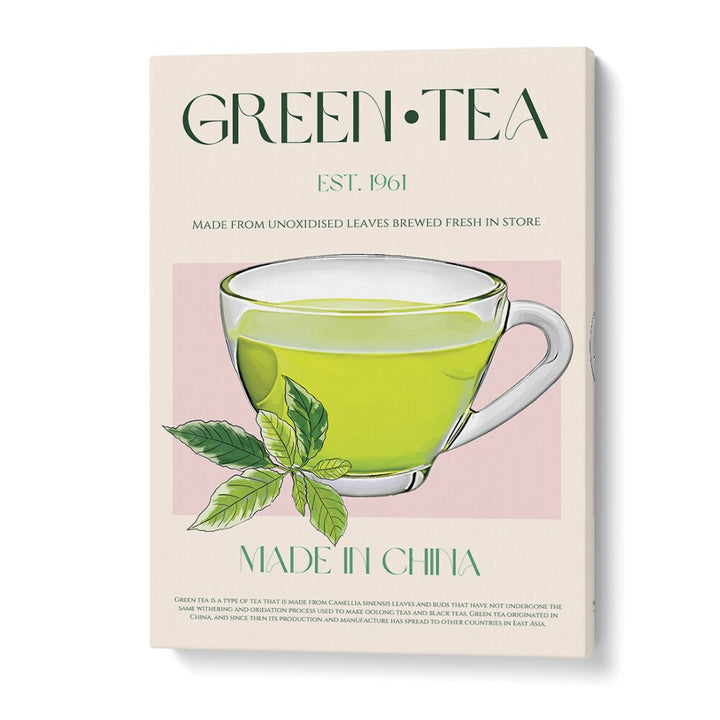 Green Tea II Bar & Cafe Artwork in Gallery Wrap